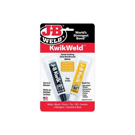 J-B Kwik J-B Weld KwikWeld High Strength Automotive Epoxy Paste 2 oz 8276